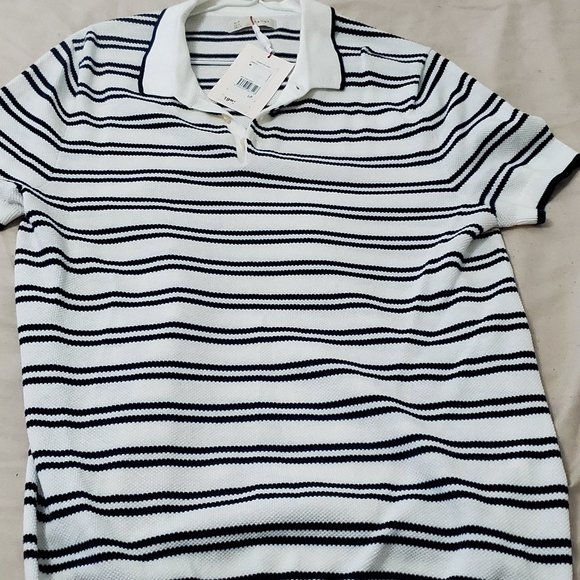 Celio Medium White and Blue T-shirt - Picture 1 of 2
